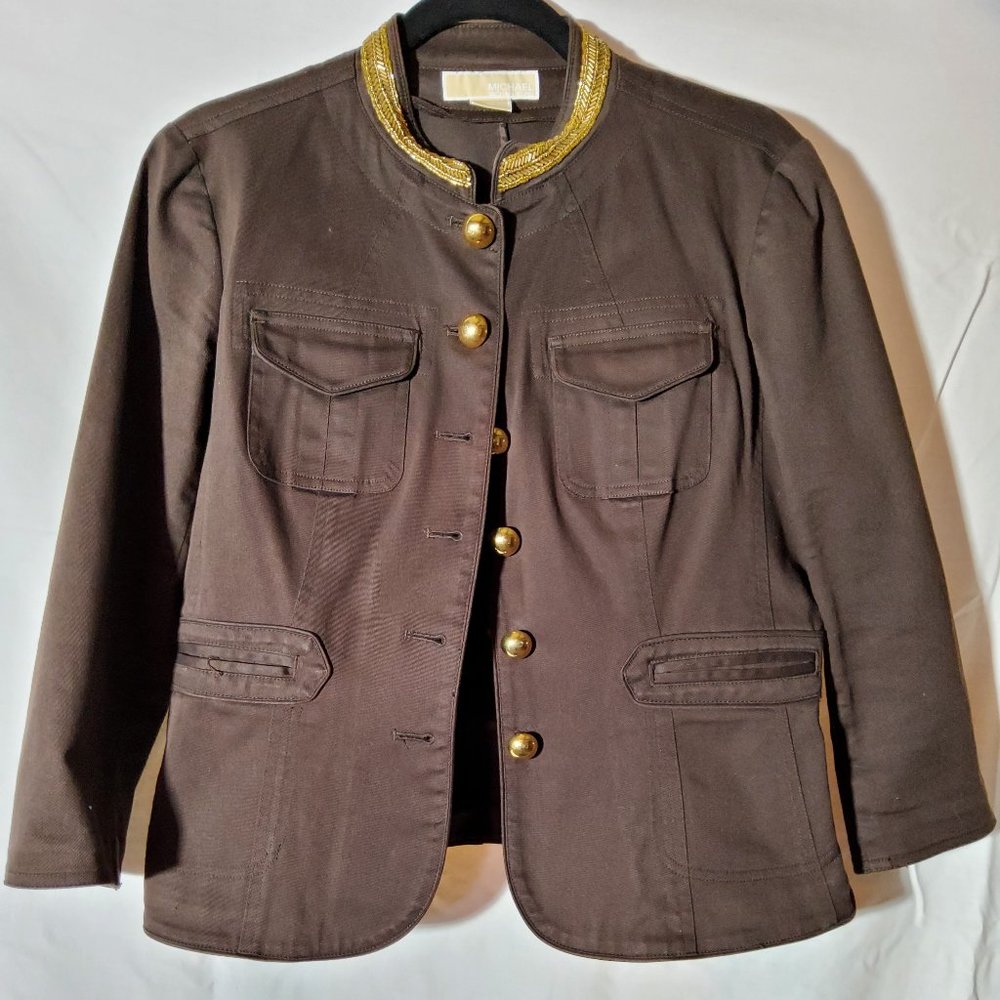 Michael Kors, Size 10, and Brown/Tabacco